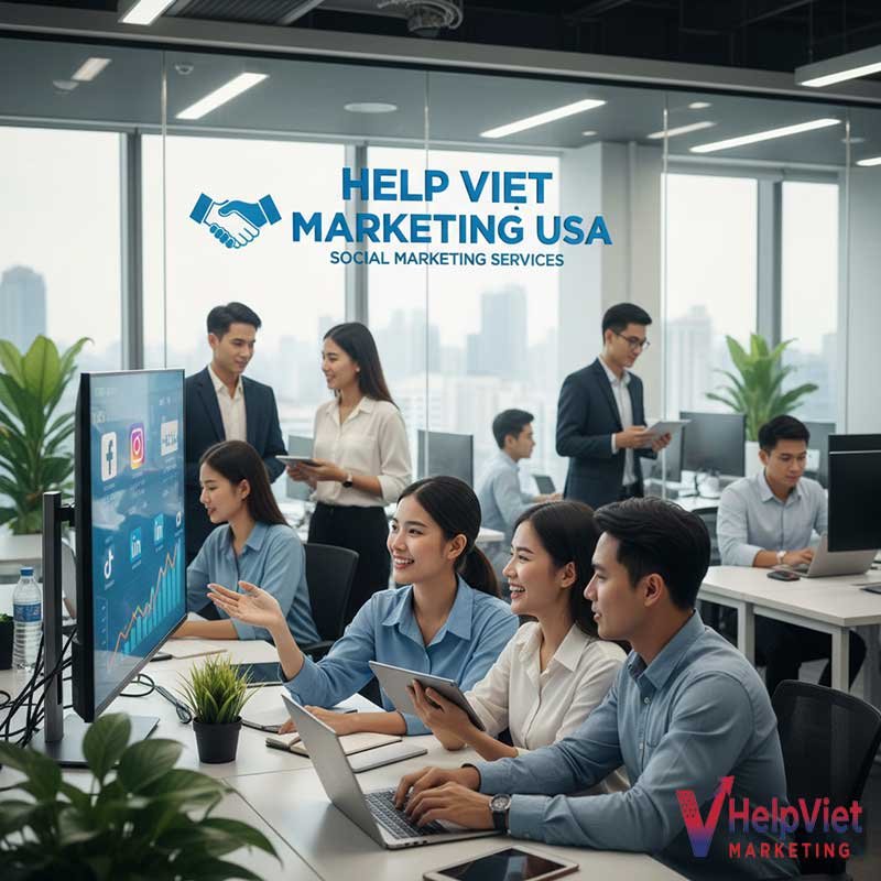 Giới thiệu về Dịch vụ Social Marketing của Công ty Help Viet Marketing USA